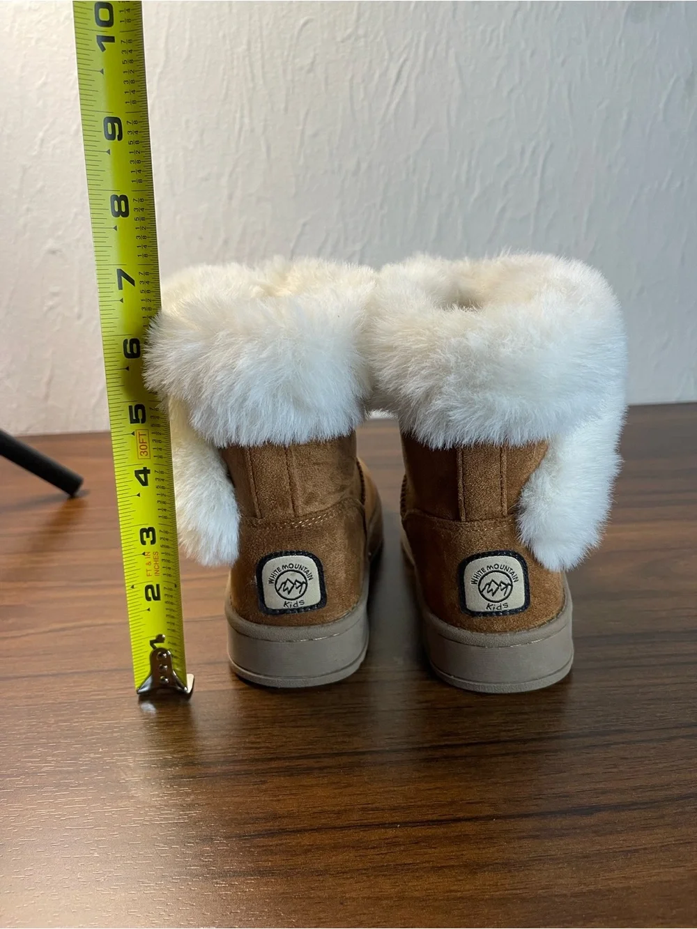 White Mountain Kids Ankle Bootie Brown 11M